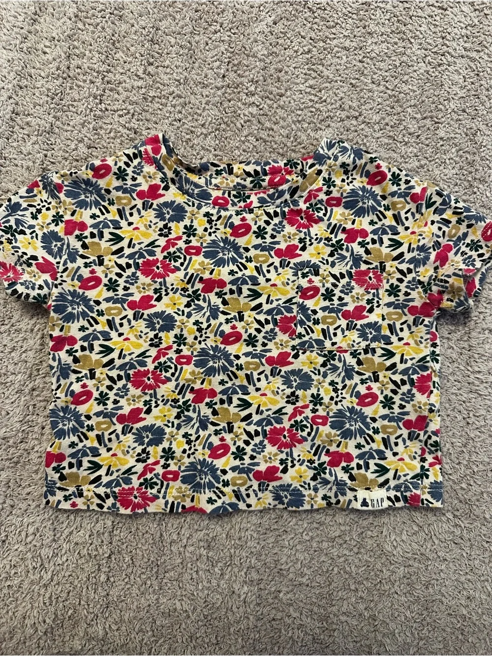 🌸 Girls 12-18M Floral Owl Tee Bundle • GAP Gymboree OshKosh 🦉